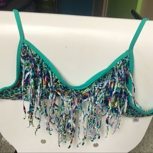 Fringe bikini top